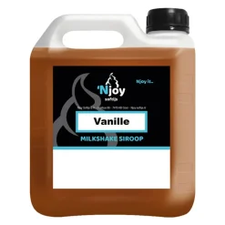 NJOY Shakesiroop Vanille (2 liter) Clearance