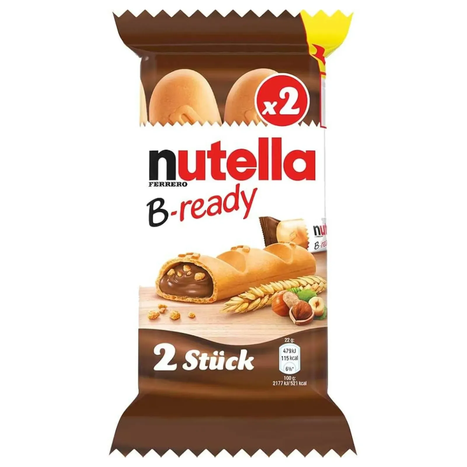 Nutella B-ready 2-pack (24 stuks) Sale
