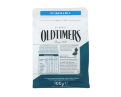Oldtimers Zoute Puntjes Suikervrij Zakje (12x100gr) Discount