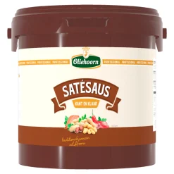 Oliehoorn Satésaus Kant & Klaar (2,5kg) Clearance