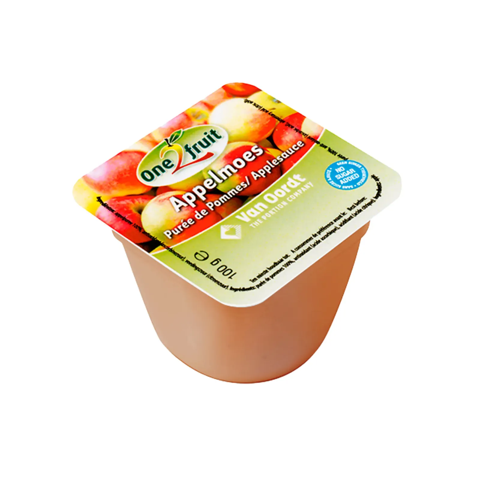 One2fruit Appelmoescups (120x 100gr) New
