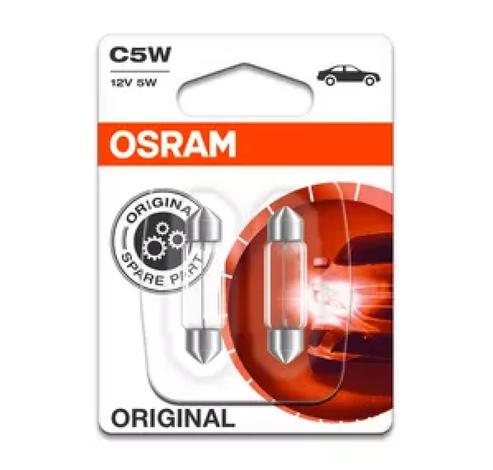 Osram C5W – 5w – SV8.5-8 – B2 – 12v