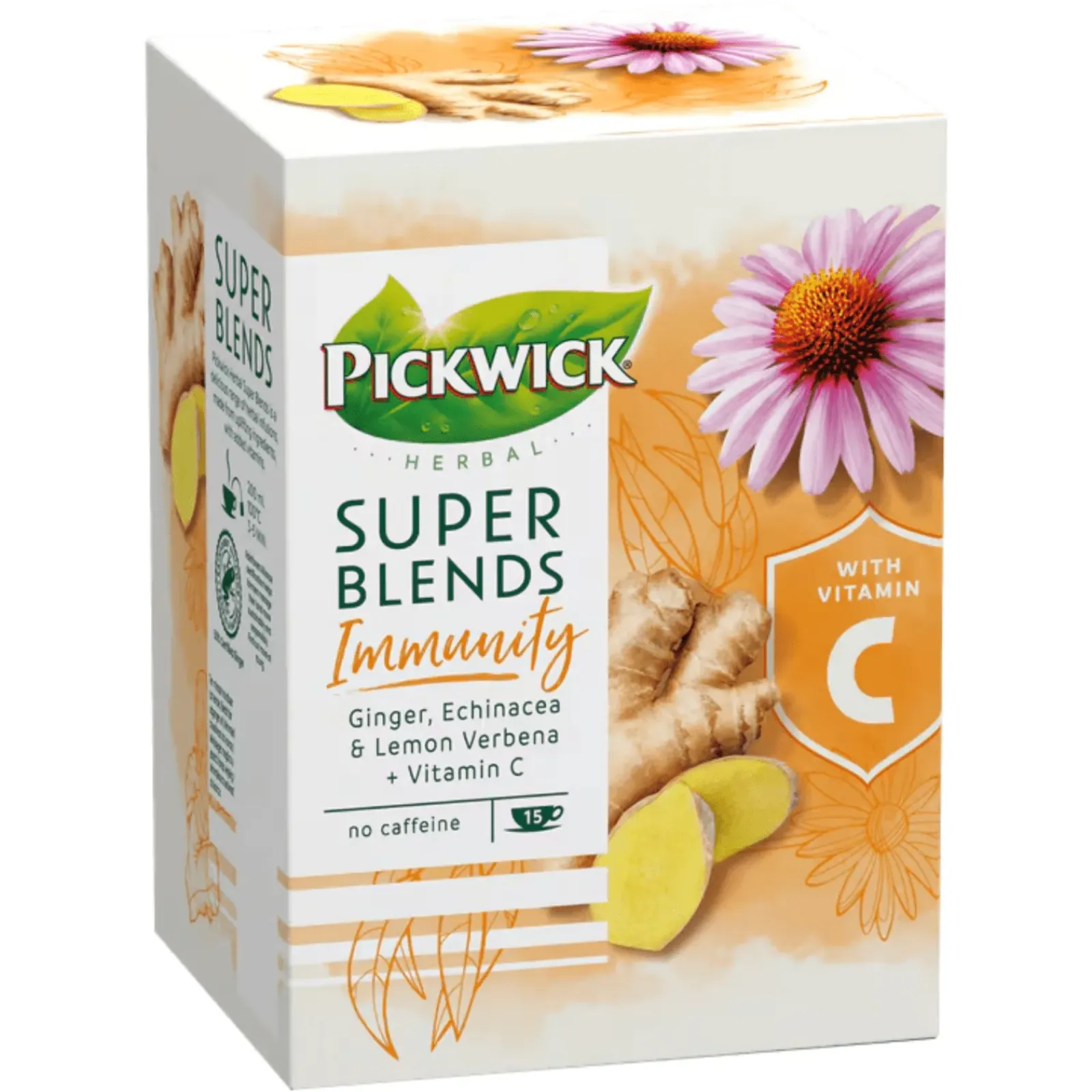 Pickwick Super Blends Immunity 1,5gr (4x 15 stuks) Sale