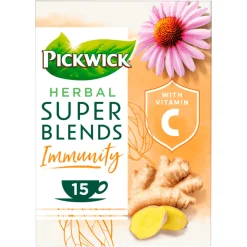 Pickwick Super Blends Immunity 1,5gr (4x 15 stuks) Sale