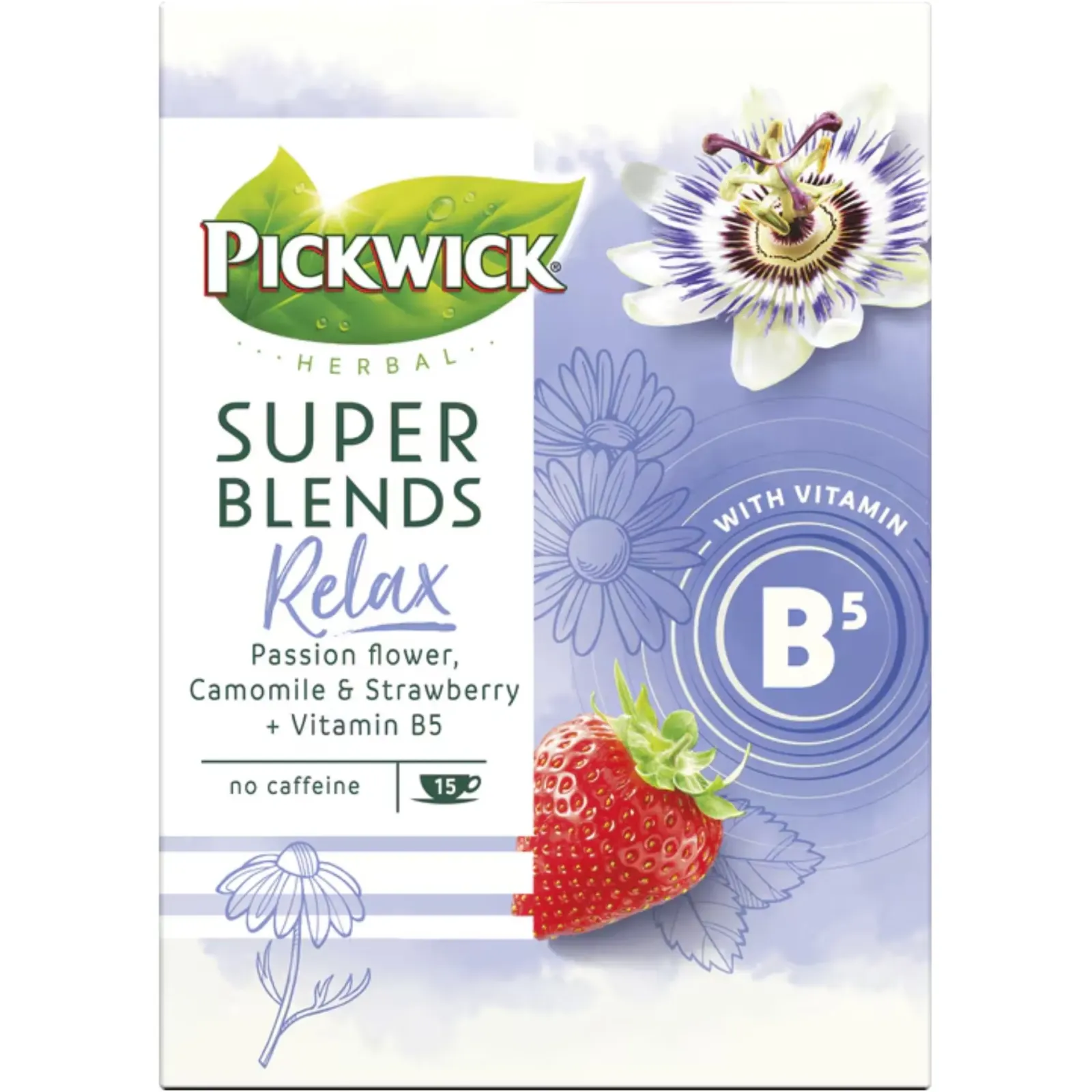 Pickwick Super Blends Relax 1,5gr (4x 15 stuks) Clearance