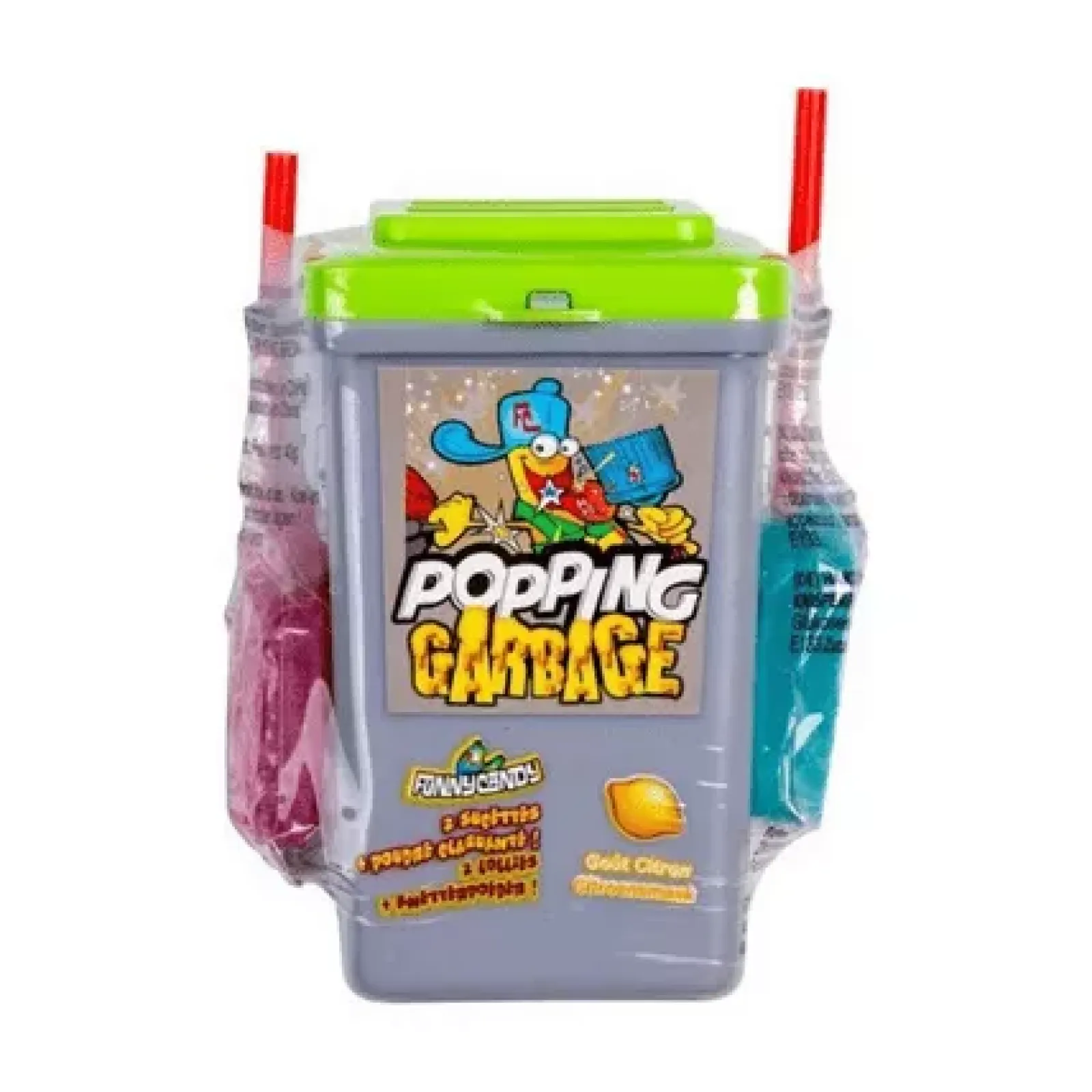 Funny Candy Popping Garbage (12x 40gr) Clearance