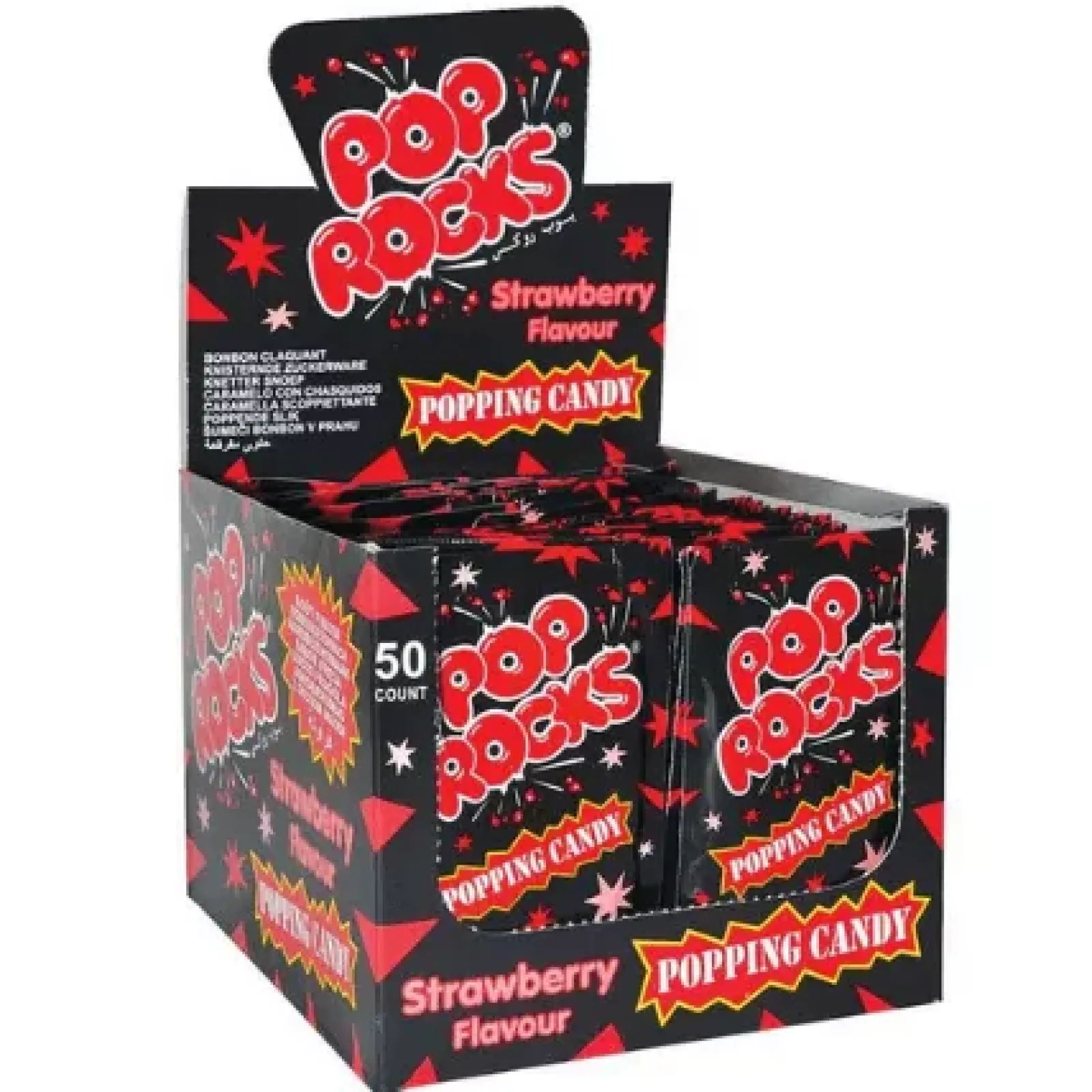 Zeta Pop Rocks Strawberry (50 stuks)