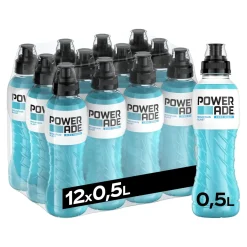 Powerade Zero Mountain Blast PET (12x 50cl) New