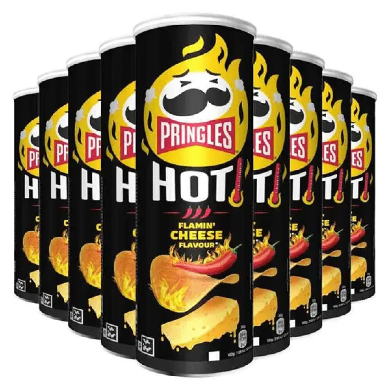 Pringles Hot Cheese & Chili (6x 160gr) Outlet
