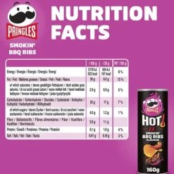 Pringles Hot Smokin’ BBQ Ribs (6x 160gr) Online