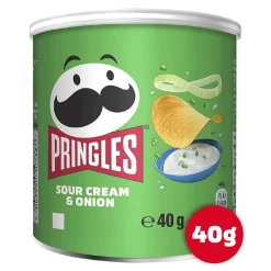 Pringles Sour Cream & Onion (12x 40gr) Outlet