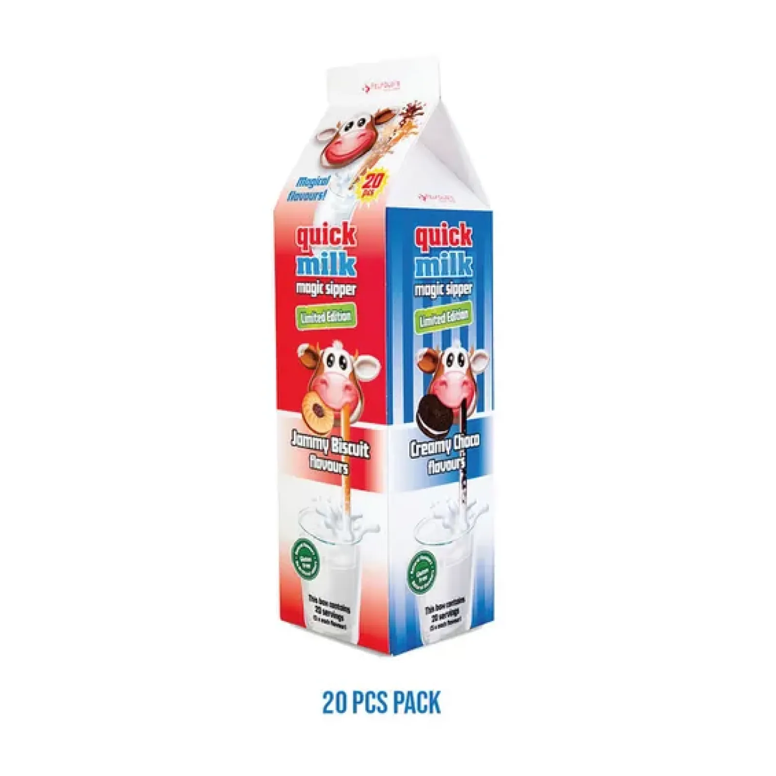 Quick milk melkpak (12x 20 stuks) New