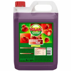 Raak Vruchtensiroop Aardbeien (5 liter) Hot