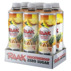 Raak Vruchtensiroop Multivruchten Zero (6x 750ml) New