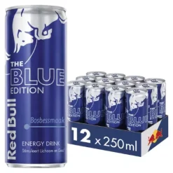 Red Bull Blue Edition Energy Blik (12x 25cl) Discount