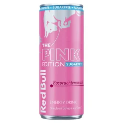 Red Bull the Pink Edition Sugarfree Bosvruchtensmaak blik (12x 250ml) New