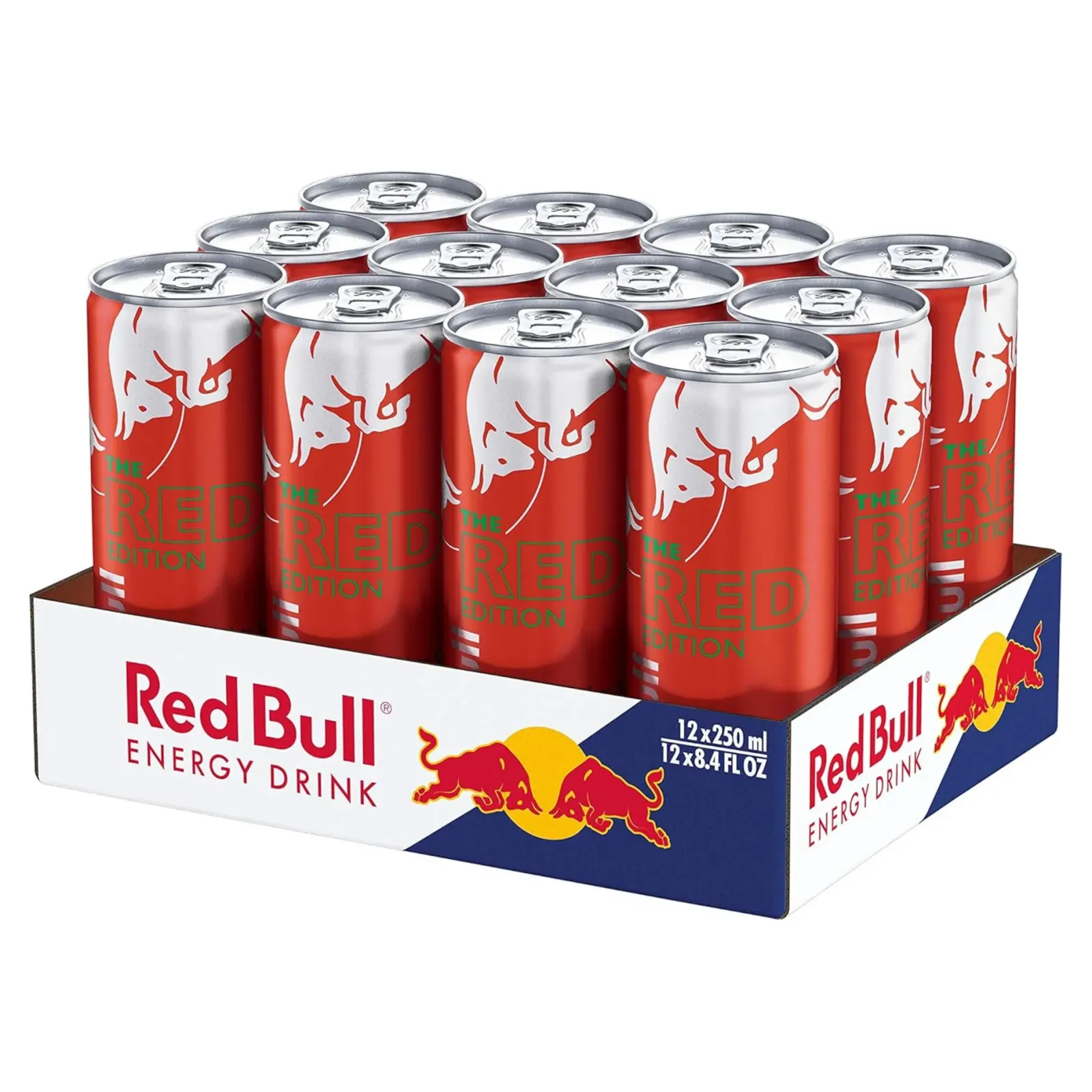 Red Bull The Red Edition Watermeloensmaak blik (12x 25cl) New