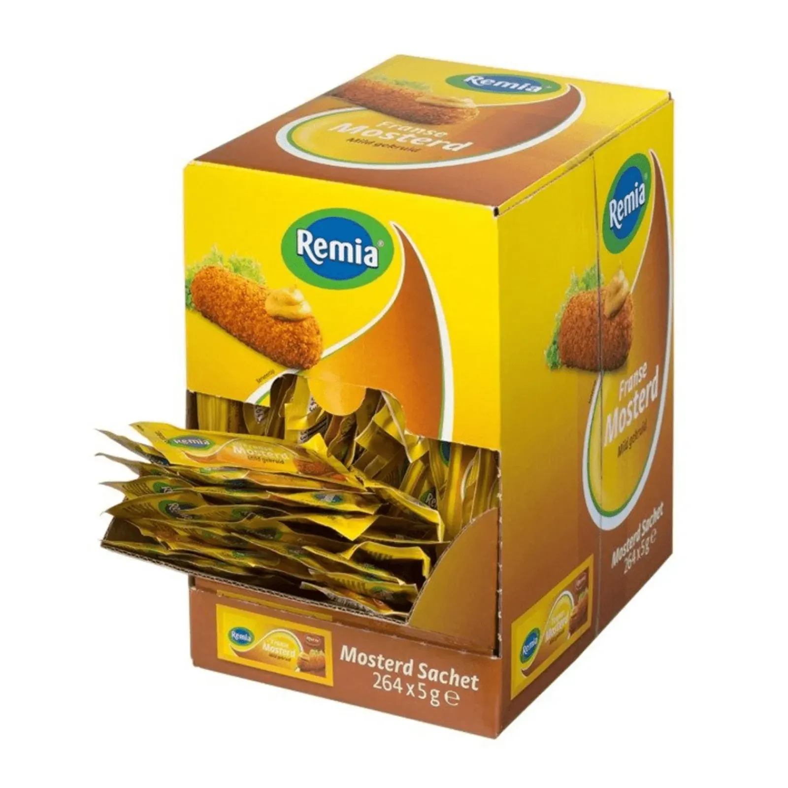 Remia Mosterd Sachets (264x 5gr) Hot
