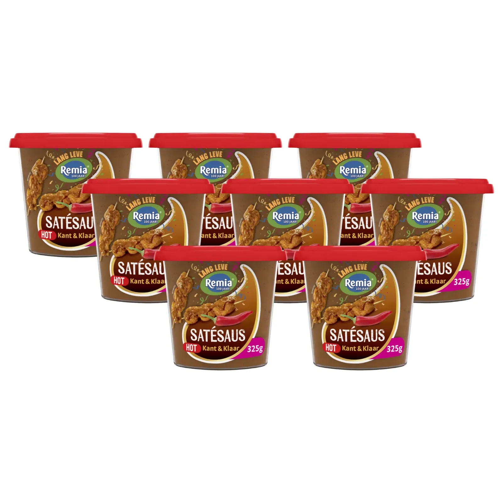 Remia Satesaus Hot (8x 325gr) Discount