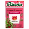 Ricola Cranberry Suikervrij (20x 50gr) Discount