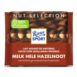 Ritter Sport Melk Hele Hazelnoot (10x 100gr) Outlet
