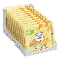 Ritter Sport Witte Crisp (10x 100gr) Discount