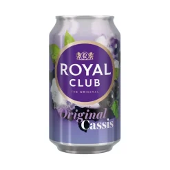Royal Club cassis blik (24x 33cl) Hot