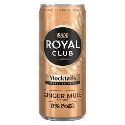 Royal Club Mocktails Ginger Mule 0% blik (12x 25cl) Discount