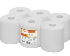 Satino CF1 Midi Poetsrol 1-laags Wit (6x300m) Hot