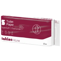 Satino HiLine Kamille Toiletpapier Kleinrollen 3-laags (8×150 vel)