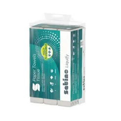 Satino Liquify Handdoek v-vouw 2-laags 24x21cm (4020 stuks) Best