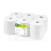 Satino PT1 comfort handdoekrol 2 laags wit (6x 150m)