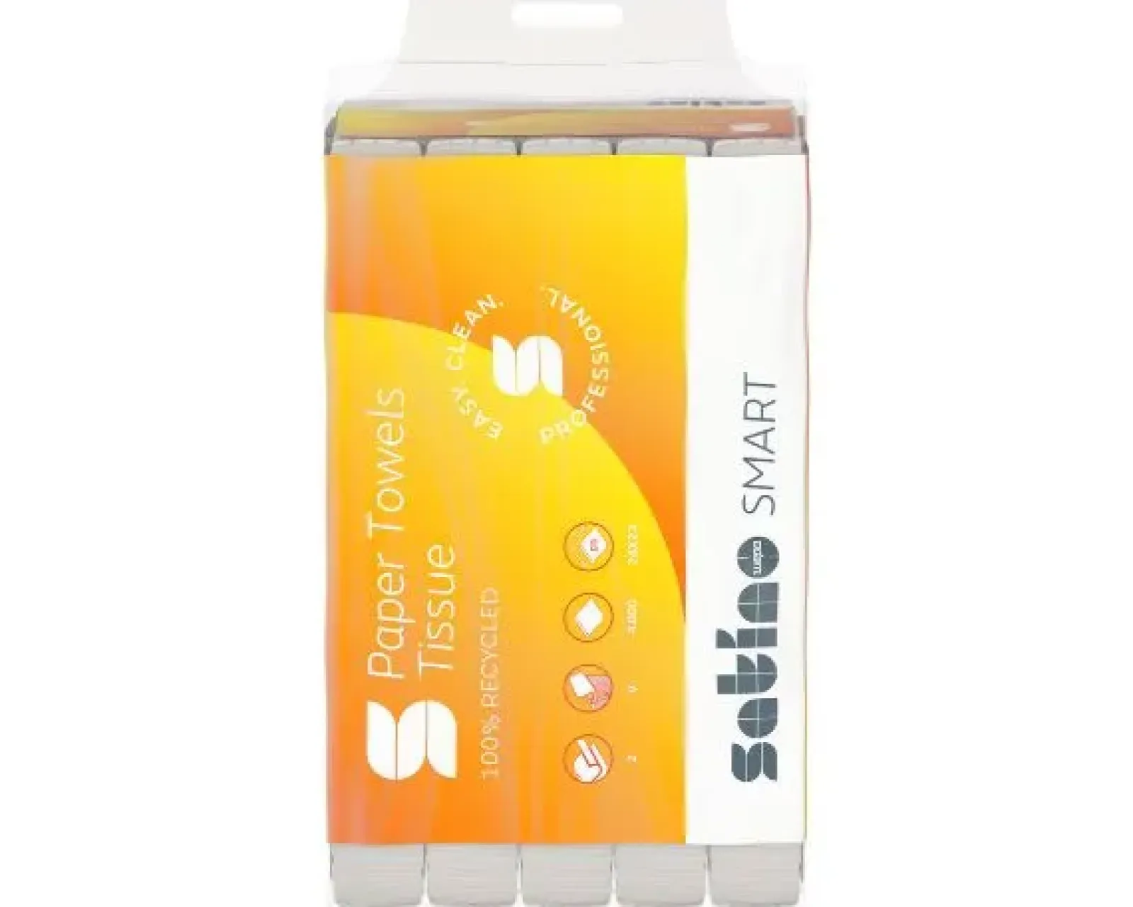 Satino Smart Handdoek V-vouw 2-laags 24x23cm (4000 stuks) Discount