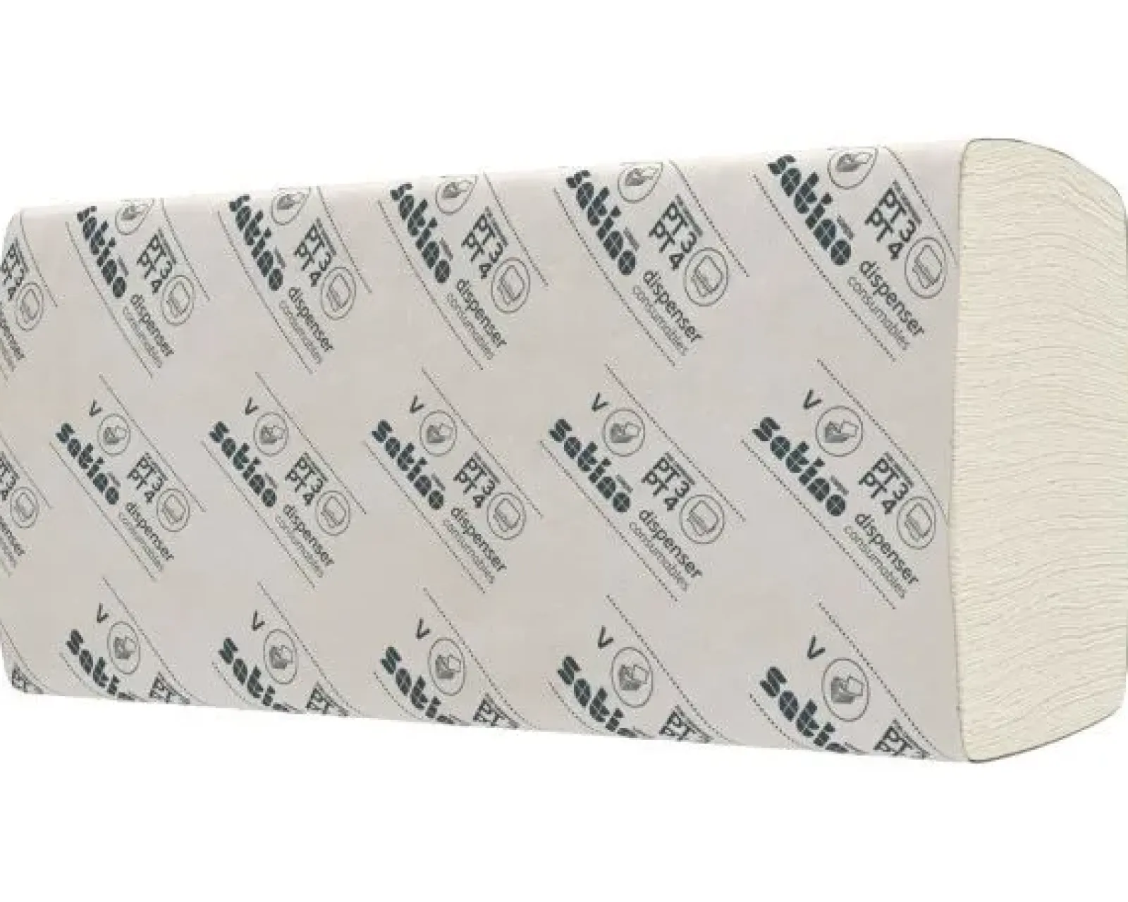 Satino Smart Handdoek V-vouw 2-laags 24x23cm (4000 stuks) Discount