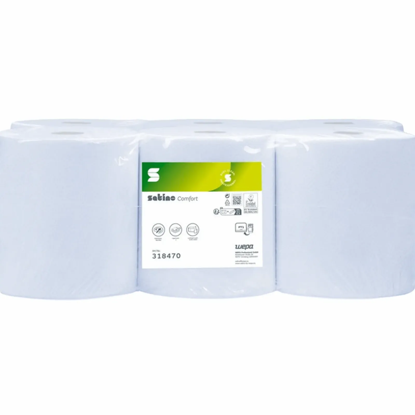 Satino SYS1 GreenGrow Handdoekrol 2-laags 175 meter (6 stuks) Online