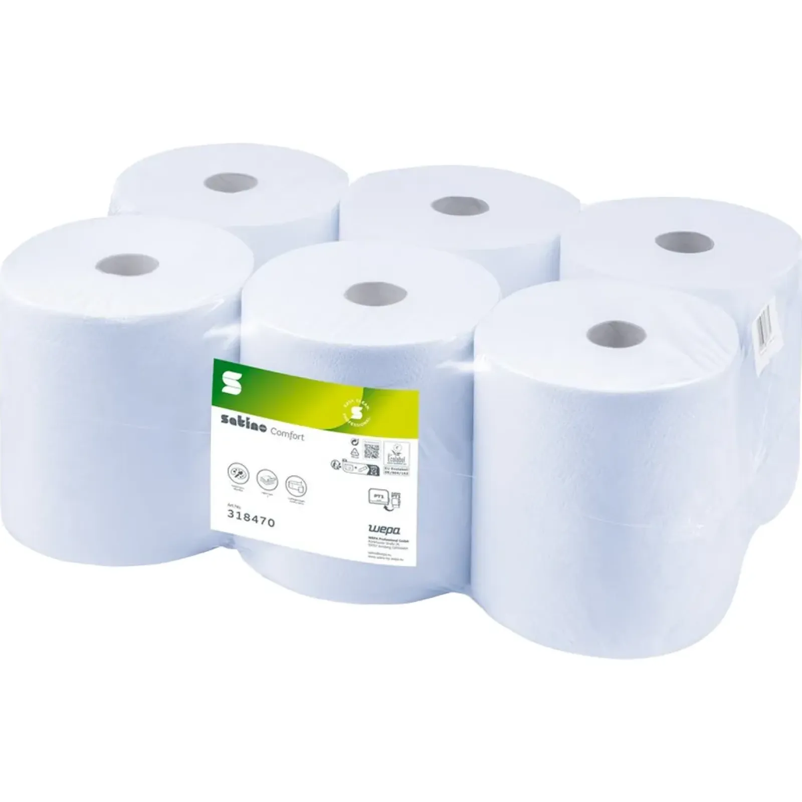Satino SYS1 GreenGrow Handdoekrol 2-laags 175 meter (6 stuks) Online