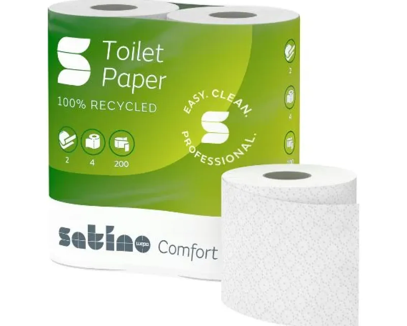 Satino toiletpapier comfort 2 lgs (48x 200 vel) Best