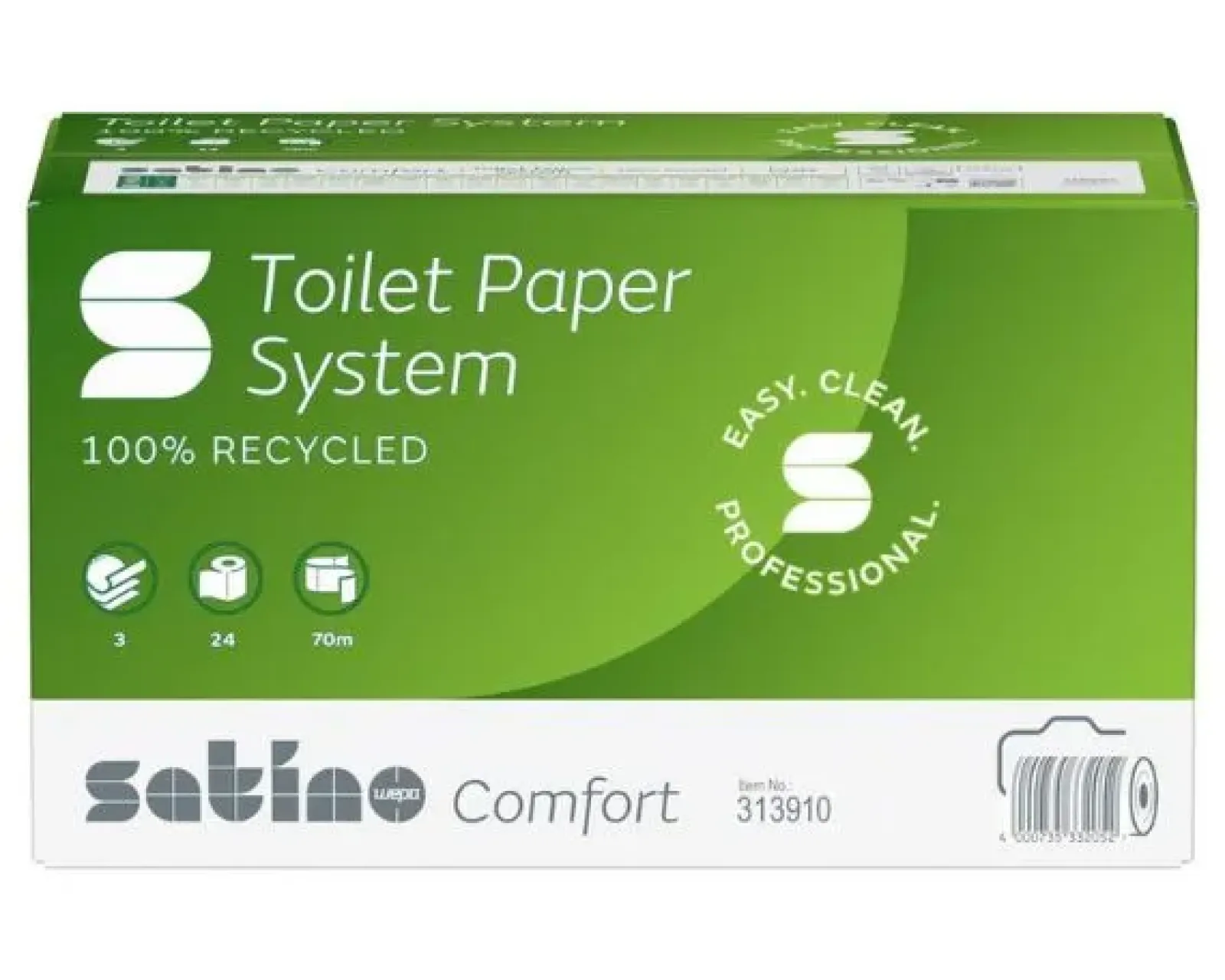 Satino Toiletpapier JT3 Systeemrol 3-laags (24x70m) Outlet