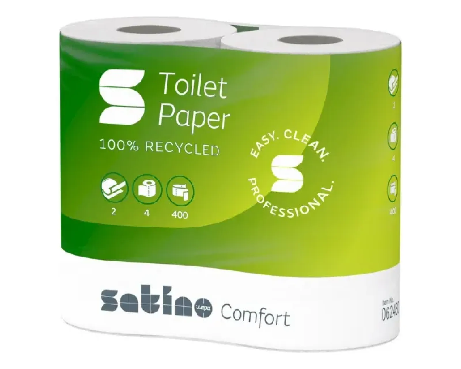 Satino Toiletpapier Recycled 2-laags 400 vel (40x 400 vel) Online