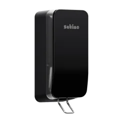 Satino zeepdispenser handmatig 1000ml zwart Discount
