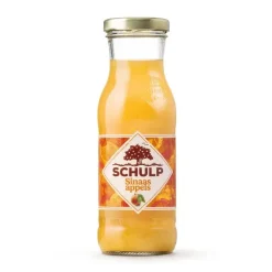 Schulp Ambachtelijk Sinaasappelsap Glazen Flesje (15x 20cl) Best