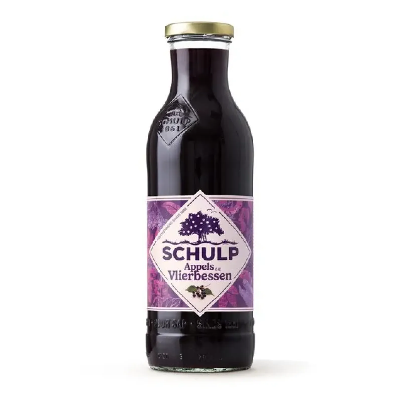 Schulp Appel & Vlierbessensap Fles (6x75cl) Best