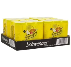 Schweppes Indian Tonic Blik (24x33cl) New