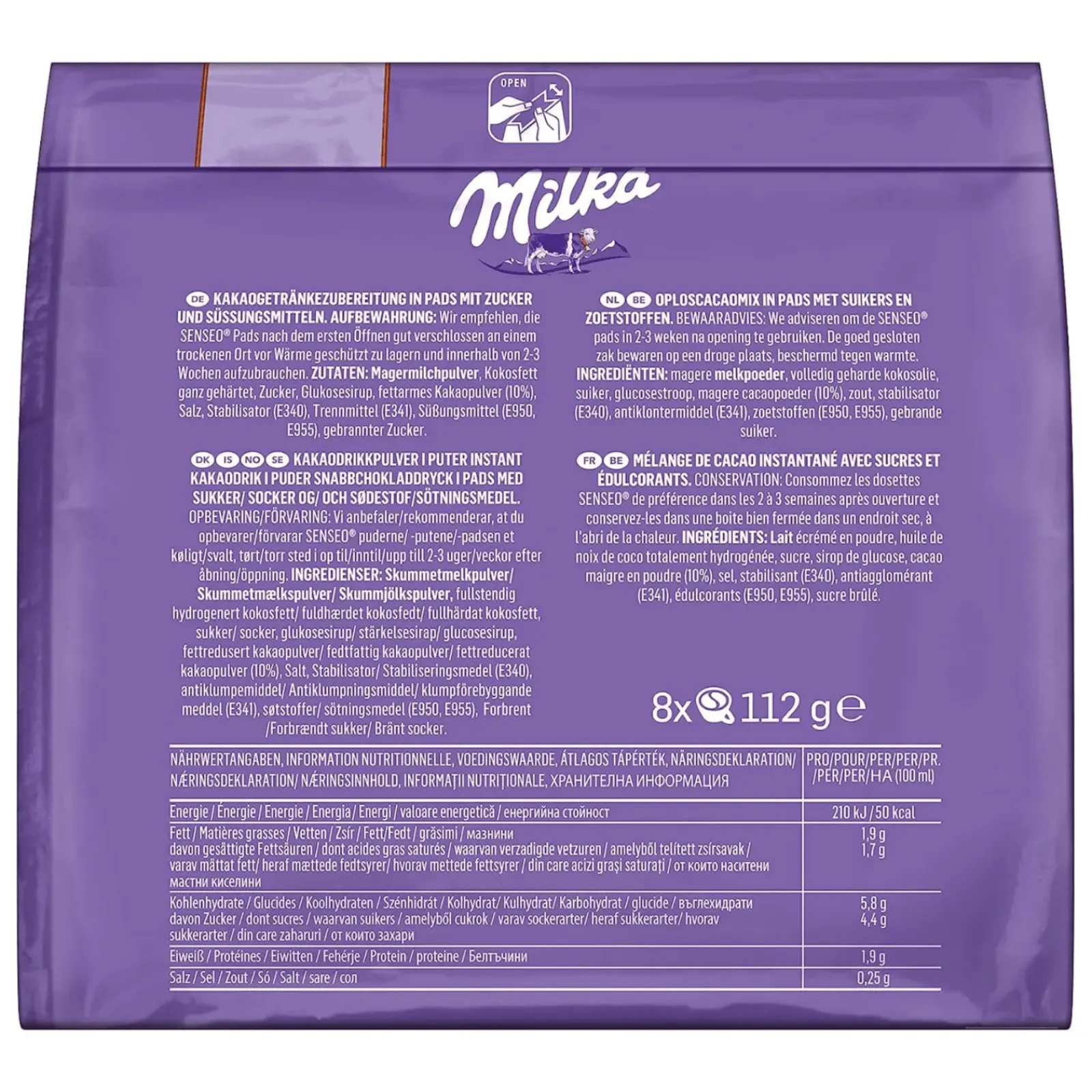 Senseo Milka Choco (4x 8-pads) Online
