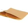 Shoarma grill zakje 15 x 15 cm bruin kraft (2000 stuks) Clearance