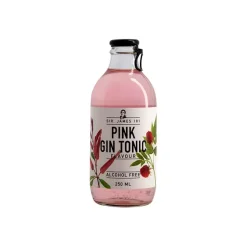 Sir James 101 Pink Gin Tonic 0% Alcohol Flesje (12x 25cl) Discount