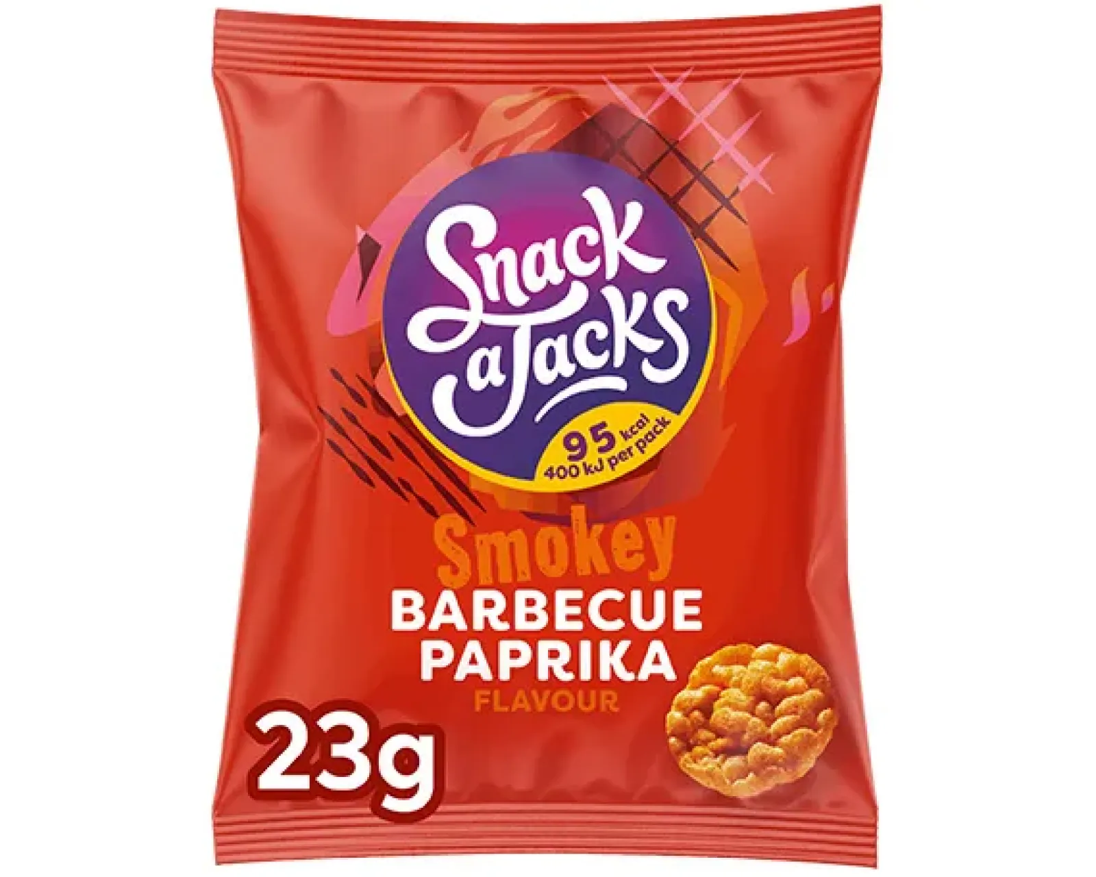 Snack a Jacks Barbecue Paprika (8x 23gr) Discount