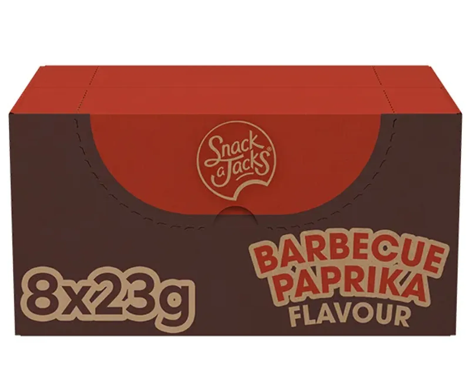 Snack a Jacks Barbecue Paprika (8x 23gr) Discount