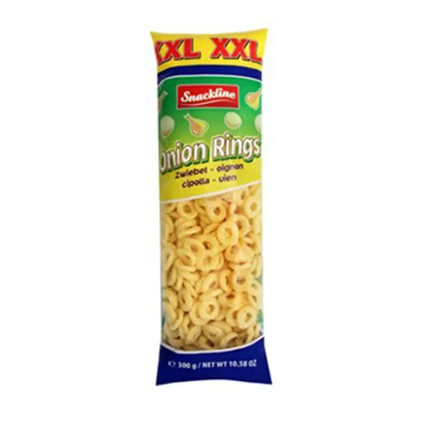 Snackline Onion Rings Maissnack XXL (18x 300gr) Hot