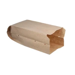 Snackzak Geperforeerd Kraft nr.25 BIO (0.5 pond)(1600 stuks) Best